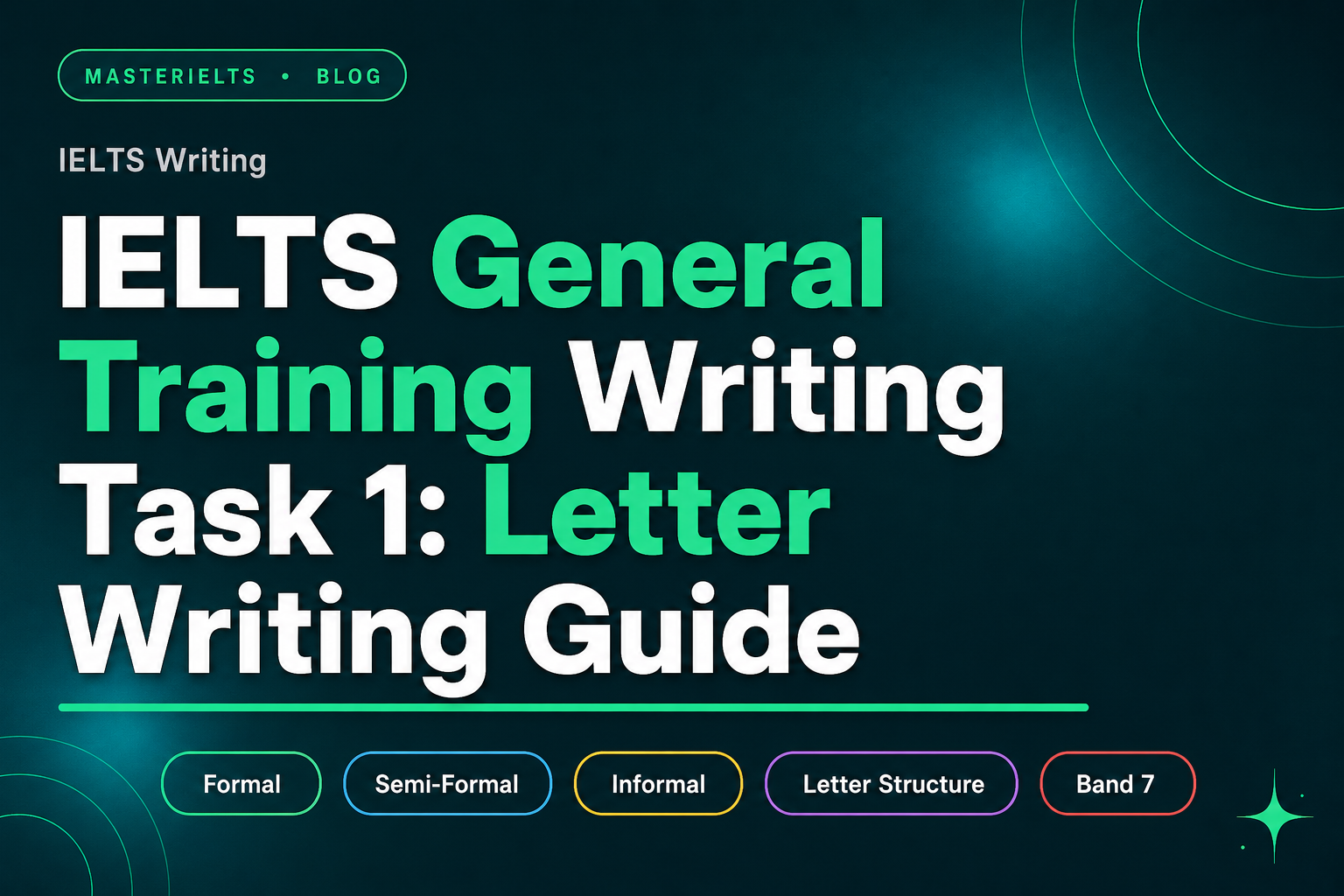 IELTS General Training Writing Task 1: Letter Writing Guide