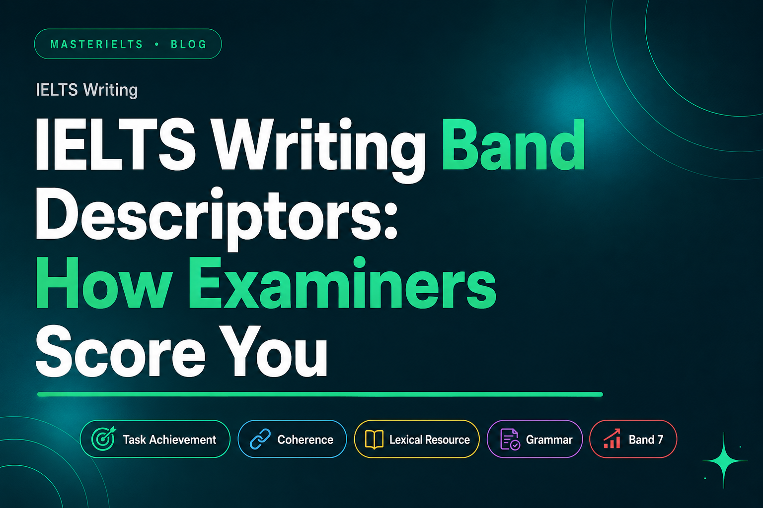 IELTS Writing Band Descriptors: How Examiners Score You
